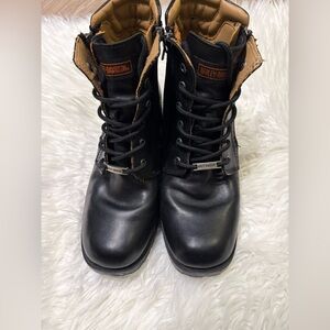 Harley-Davidson Women's Asher 5.5-Inch Motorcycle Boots Black size 9